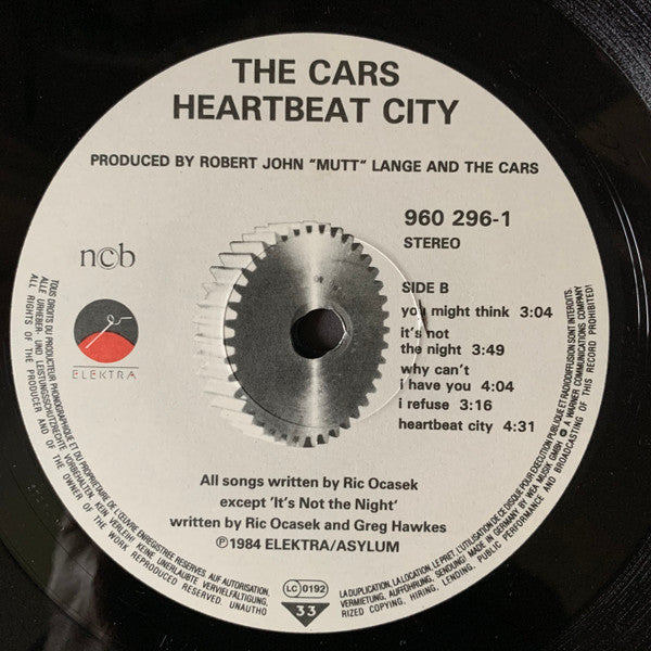 The Cars ~ Heartbeat City (Vinyl) - Djungel & Jazz