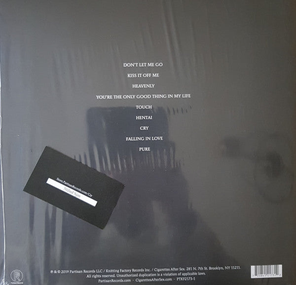 Cigarettes After Sex ~ Cry (Vinyl) - Djungel & Jazz