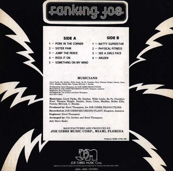 Ranking Joe : Natty Superstar (LP, Album)