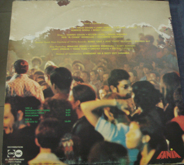 Fania All Stars : "Live" At The Cheetah (Vol. 1) (LP, Album)