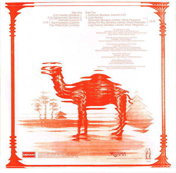 Camel ~ Mirage (Vinyl) - Djungel & Jazz