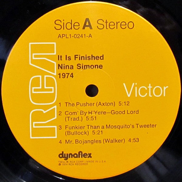 Nina Simone : It Is Finished (LP, Album, I =)