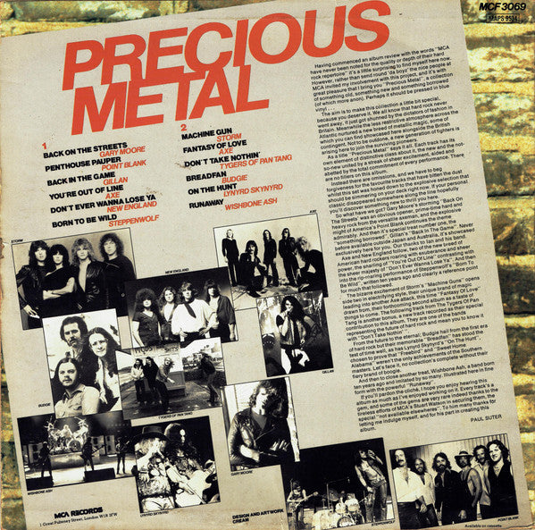 Various : Precious Metal (LP, Comp)