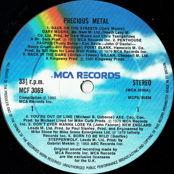 Various : Precious Metal (LP, Comp)