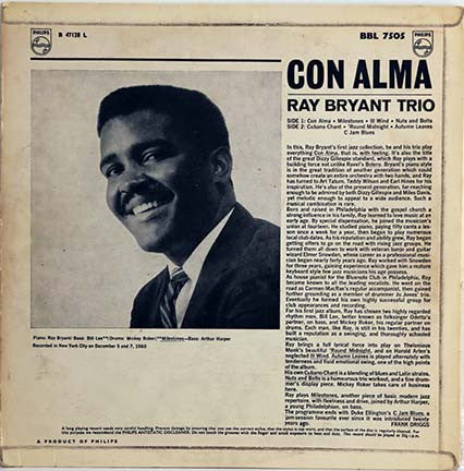 Ray Bryant Trio : Con Alma (LP, Album)