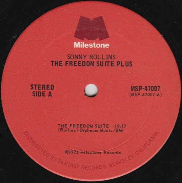 Sonny Rollins ~ The Freedom Suite Plus (Vinyl) - Djungel & Jazz