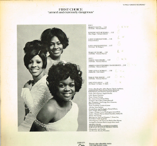 First Choice ~ Armed And Extremely Dangerous (Vinyl) - Djungel & Jazz