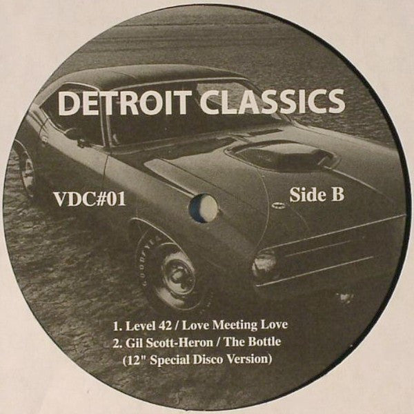 Various : Detroit Classics (12", Unofficial)