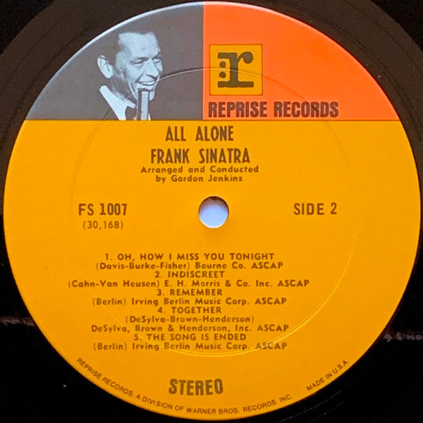 Frank Sinatra ~ All Alone (Vinyl) - Djungel & Jazz