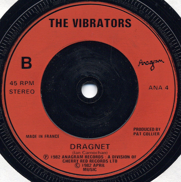 The Vibrators ~ Baby, Baby / Dragnet (Vinyl) - Djungel & Jazz