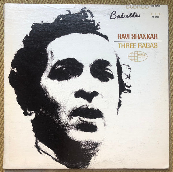 Ravi Shankar ~ Three Ragas (Vinyl) - Djungel & Jazz