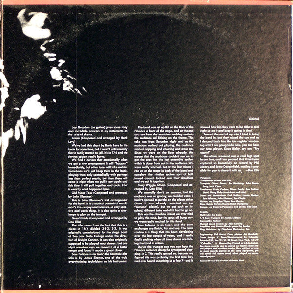 Don Ellis ~ Don Ellis At Fillmore (Vinyl) - Djungel & Jazz