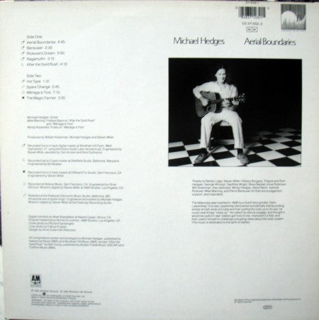 Michael Hedges ~ Aerial Boundaries (Vinyl) - Djungel & Jazz