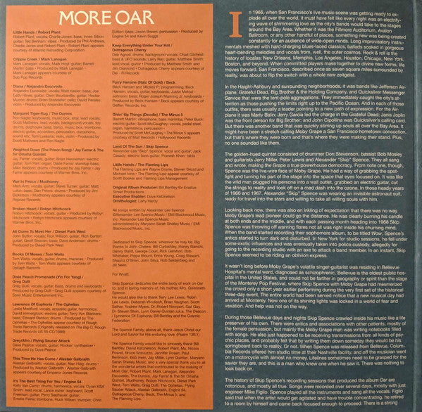 Various ~ More Oar - A Tribute To The Skip Spence Album (Vinyl) - Djungel & Jazz