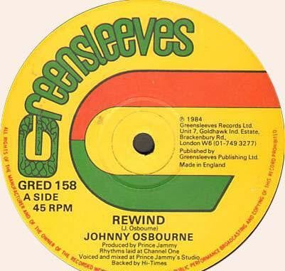 Johnny Osbourne / Frankie Paul : Rewind / Foreign Mind (12")