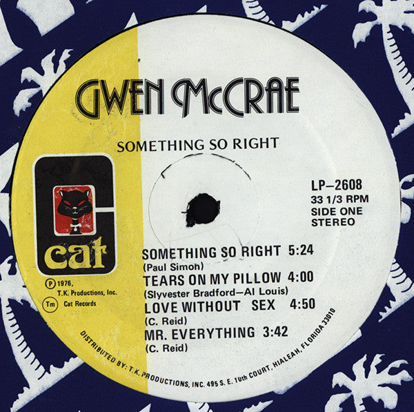 Gwen McCrae ~ Something So Right (Vinyl) - Djungel & Jazz