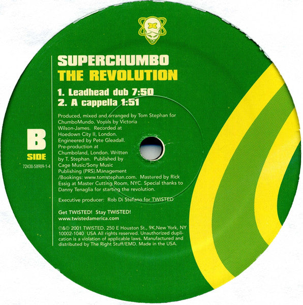 Superchumbo ~ The Revolution (Vinyl) - Djungel & Jazz