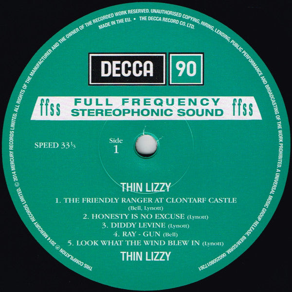 Thin Lizzy ~ Thin Lizzy (Vinyl) - Djungel & Jazz