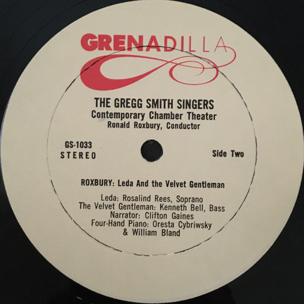 Gregg Smith Singers ~ Contemporary Chamber Theater (Vinyl) - Djungel & Jazz
