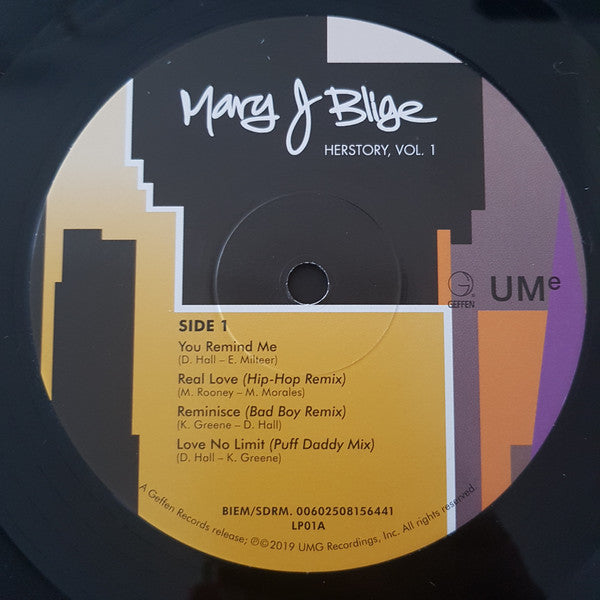 Mary J. Blige ~ HERstory, Vol. 1 (Vinyl) - Djungel & Jazz