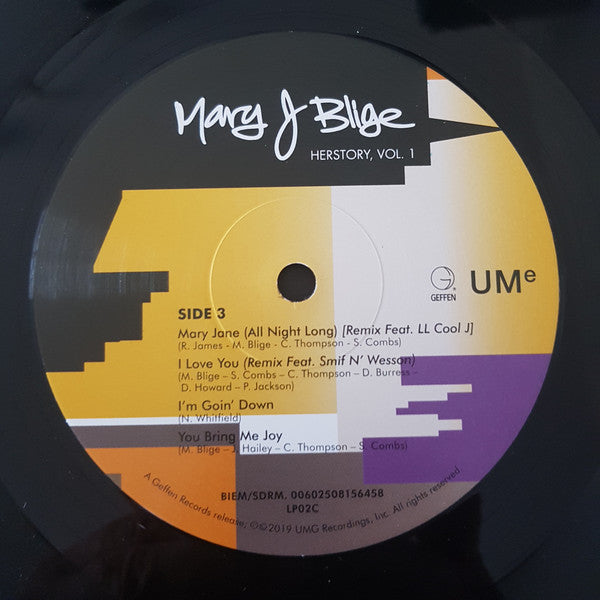 Mary J. Blige ~ HERstory, Vol. 1 (Vinyl) - Djungel & Jazz
