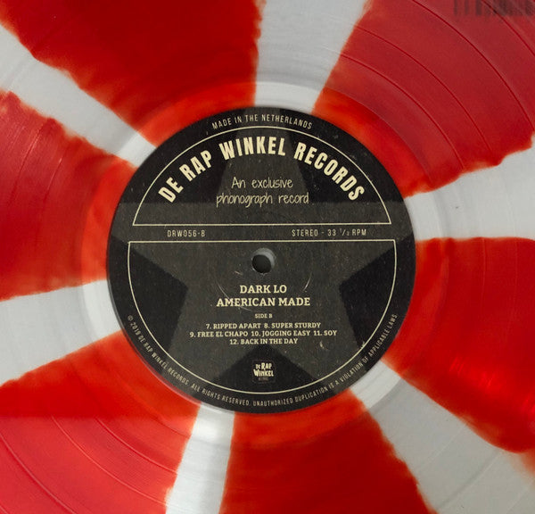Dark Lo : American Made (LP, Album, Ltd, Num, Red)