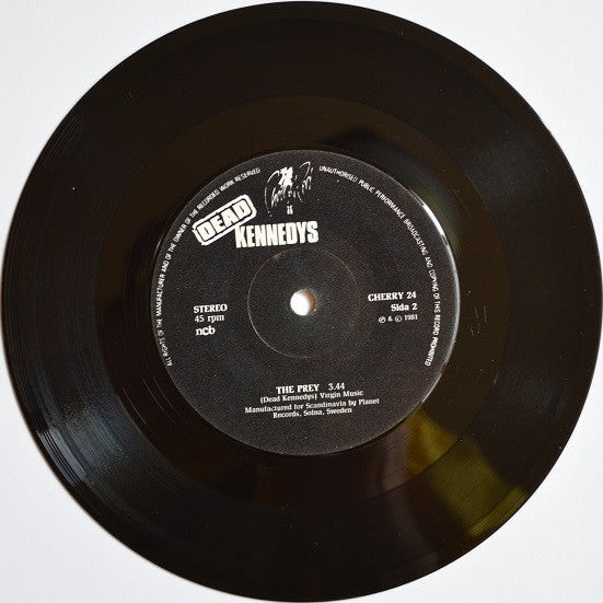 Dead Kennedys ~ Too Drunk To Fuck (Vinyl) - Djungel & Jazz