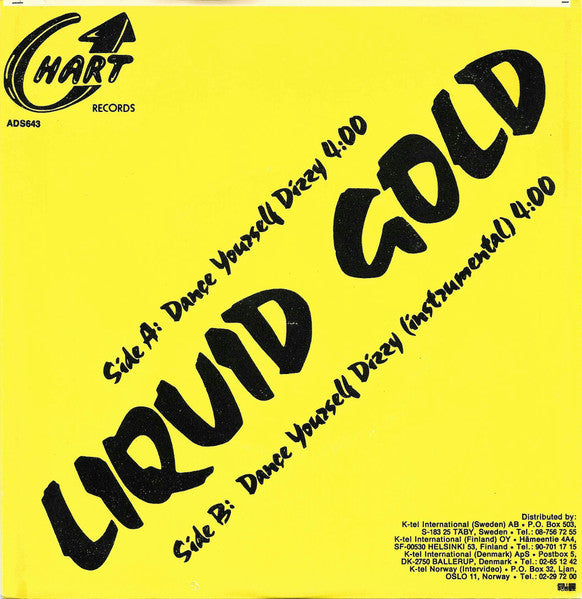 Liquid Gold ~ Dance Yourself Dizzy (Vinyl) - Djungel & Jazz