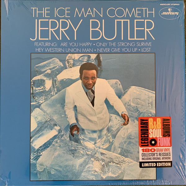 Jerry Butler ~ The Ice Man Cometh (Vinyl) - Djungel & Jazz