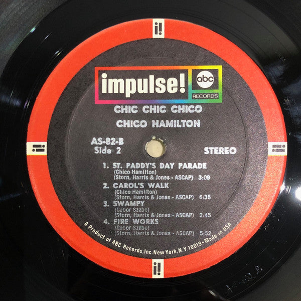 Chico Hamilton ~ Chic Chic Chico (Vinyl) - Djungel & Jazz