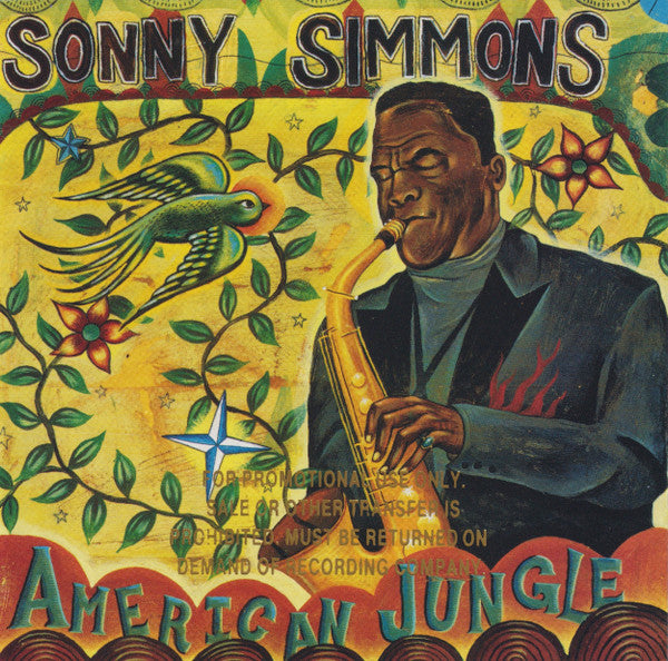 Sonny Simmons ~ American Jungle (Vinyl) - Djungel & Jazz