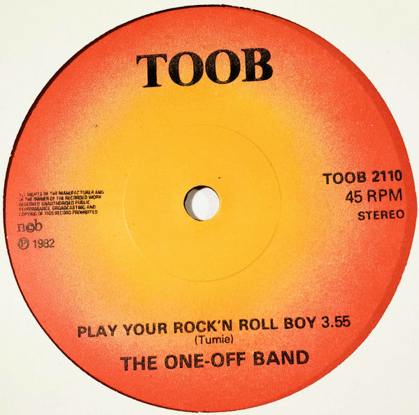 The One-Off Band ~ Play Your Rock'n'Roll Boy / Water Diviner (Vinyl) - Djungel & Jazz