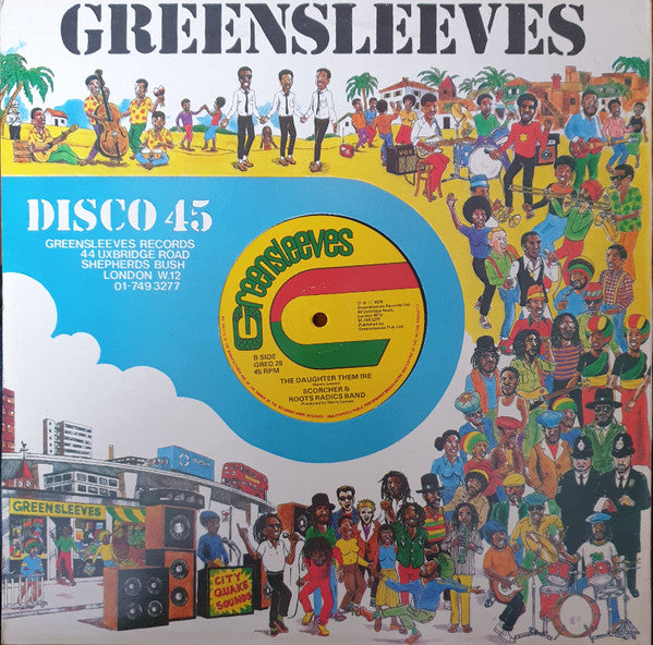 Barrington Levy / Scorcher & Roots Radics Band ~ Englishman / The Daughter Them Ire (Vinyl) - Djungel & Jazz