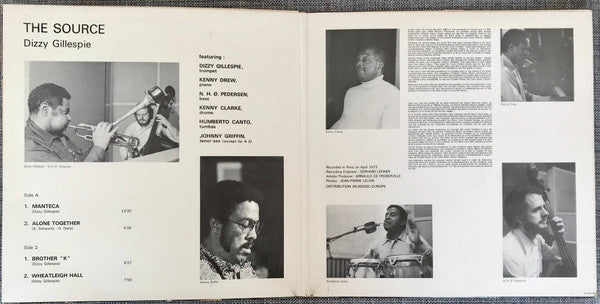 Dizzy Gillespie : The Source (LP, Album)