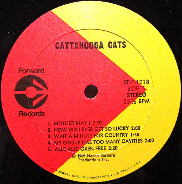 The Cattanooga Cats ~ Cattanooga Cats (Vinyl) - Djungel & Jazz