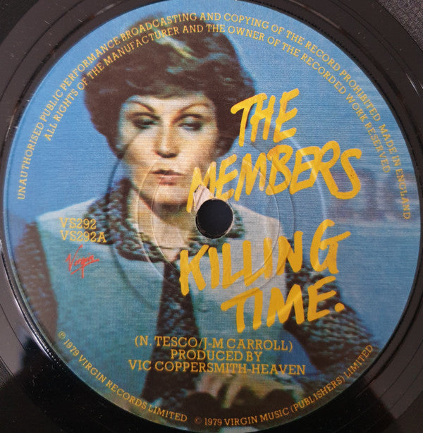 The Members ~ Killing Time (Vinyl) - Djungel & Jazz