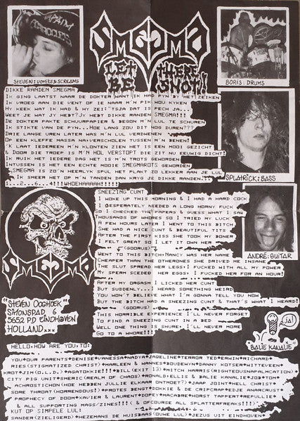 Smegma / Agathocles ~ Let There Be Snot! / Agathocles (Vinyl) - Djungel & Jazz