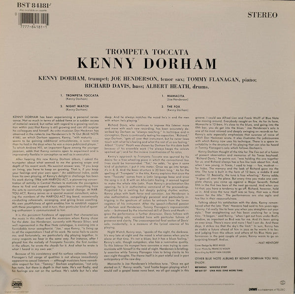 Kenny Dorham ~ Trompeta Toccata (Vinyl) - Djungel & Jazz
