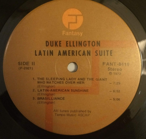 Duke Ellington And His Orchestra ~ Latin American Suite (Vinyl) - Djungel & Jazz