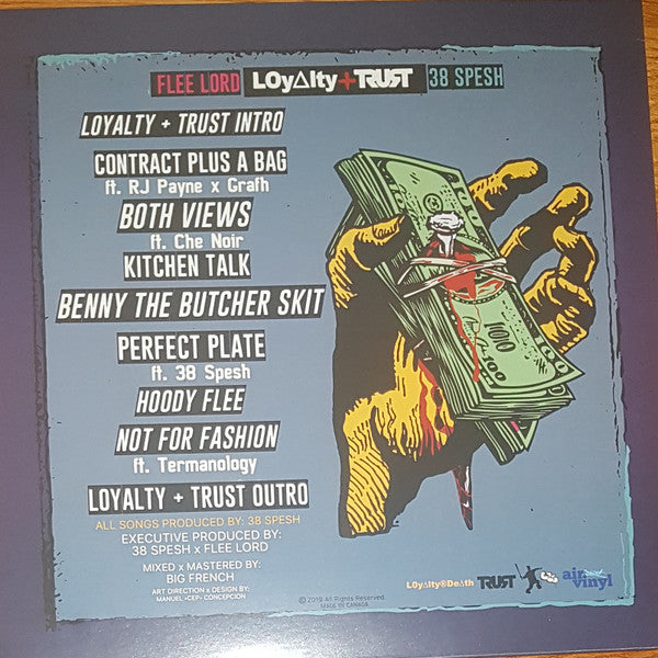 Flee Lord & 38 Spesh : Loyalty & Trust (LP, Album, Ltd, Cep)