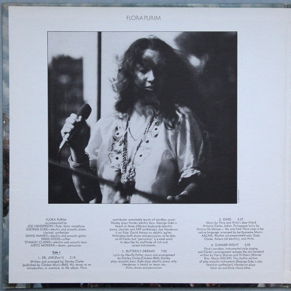 Flora Purim : Butterfly Dreams (LP, Album, Pit)