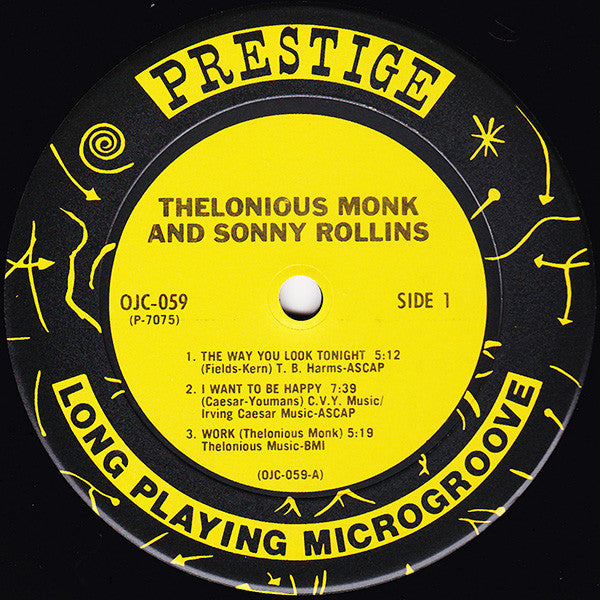 Thelonious Monk / Sonny Rollins : Thelonious Monk / Sonny Rollins (LP, Comp, RE)