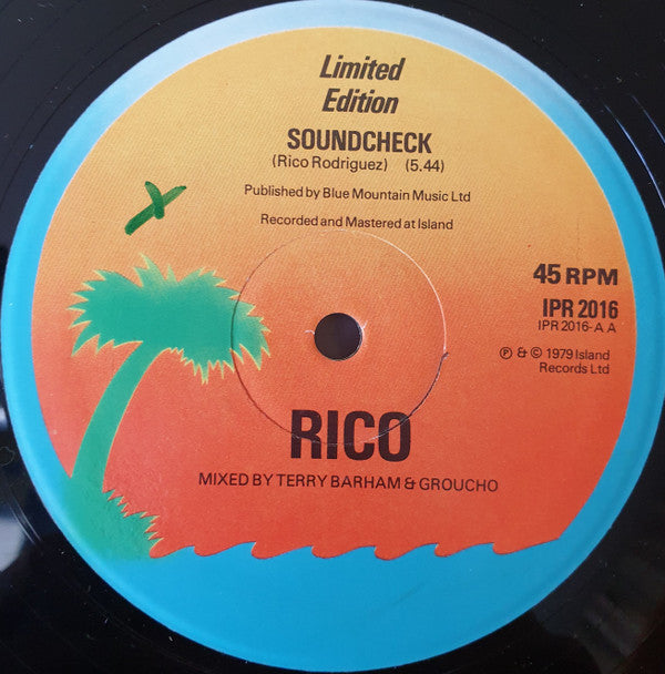 Rico* : Take Five / Soundcheck (12", Ltd)