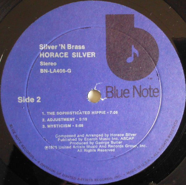 Horace Silver ~ Silver 'N Brass (Vinyl) - Djungel & Jazz
