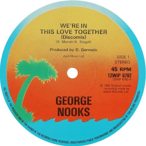 George Nooks : We're In This Love Together (12", Maxi)