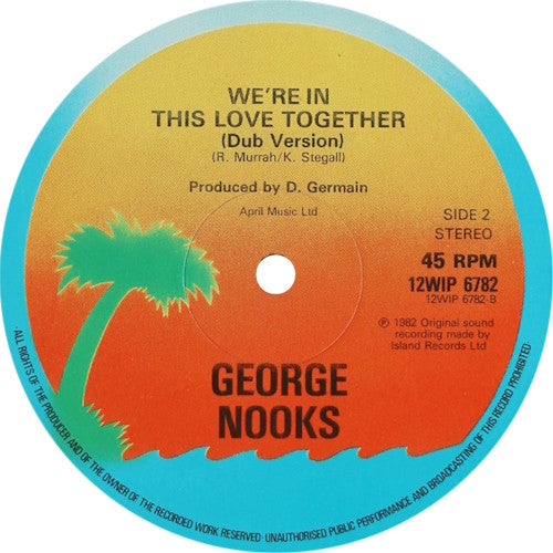 George Nooks : We're In This Love Together (12", Maxi)