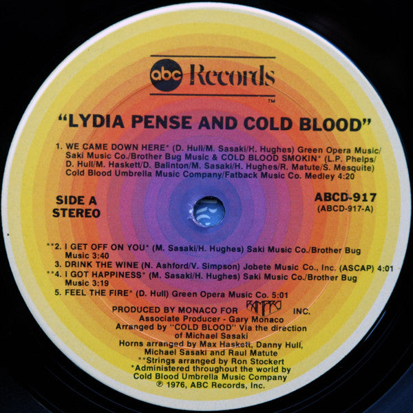 Lydia Pense & Cold Blood ~ Lydia Pense & Cold Blood (Vinyl) - Djungel & Jazz