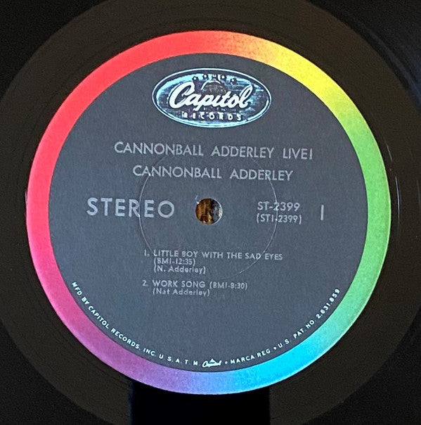 Cannonball Adderley ~ Cannonball Adderley - Live! (Vinyl) - Djungel & Jazz