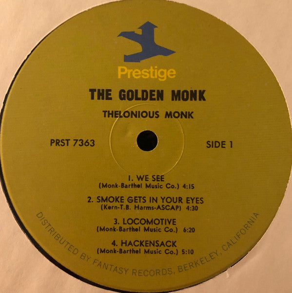 Thelonious Monk ~ The Golden Monk (Vinyl) - Djungel & Jazz