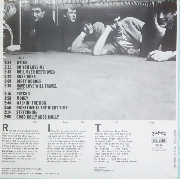 The Sonics ~ Here Are The Sonics!!! (Vinyl) - Djungel & Jazz